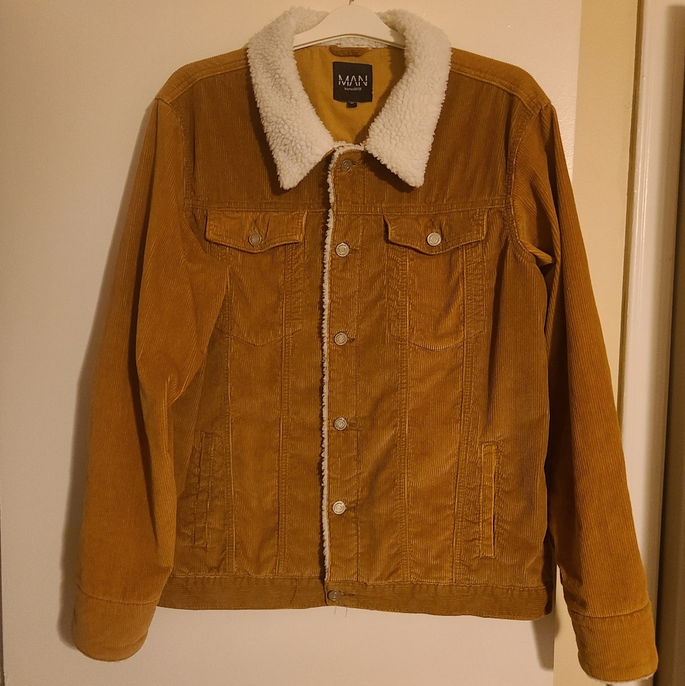 Borg Collar Cord Jacket